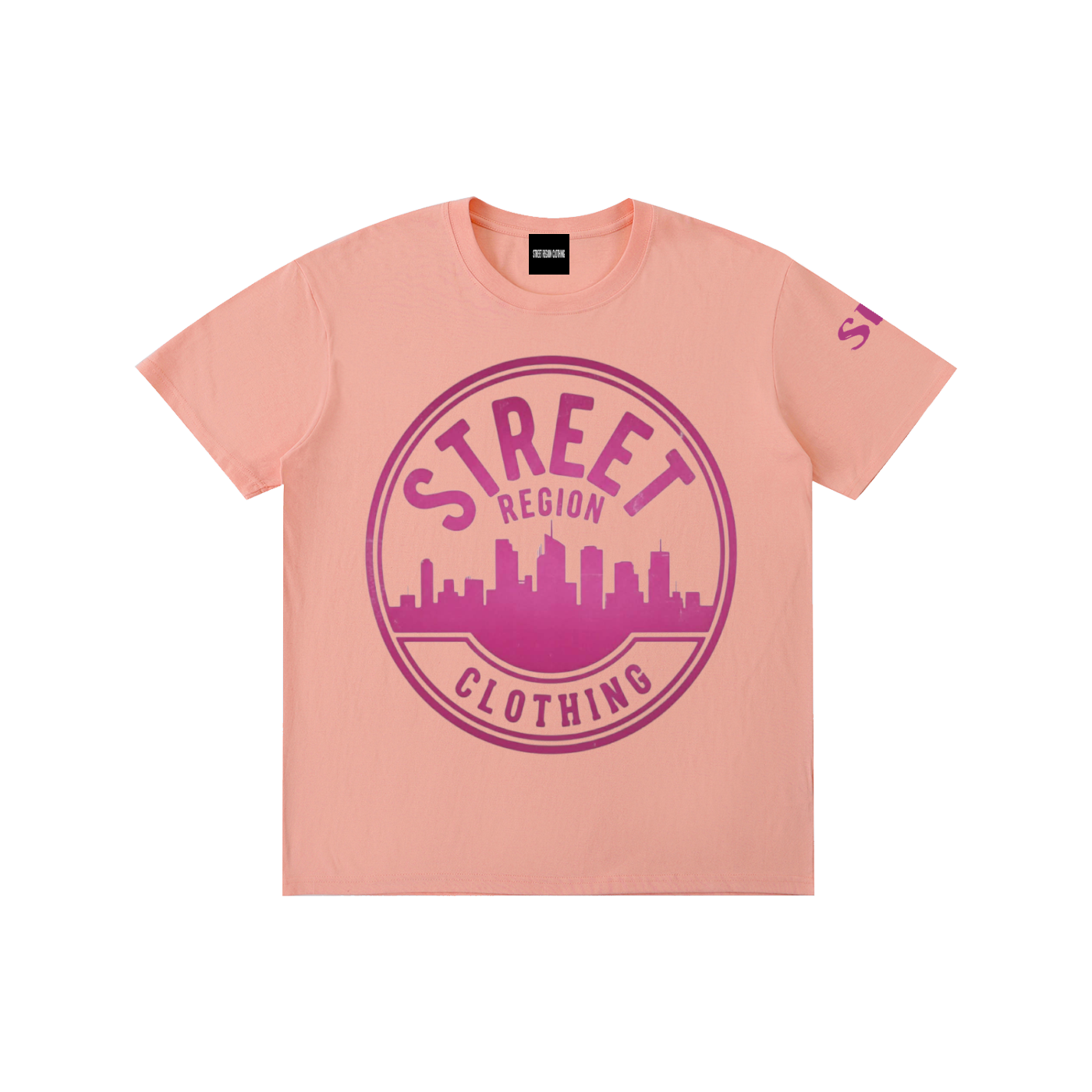 Street Region Clothing Pink Wave GRAPHIC T-Shirt
