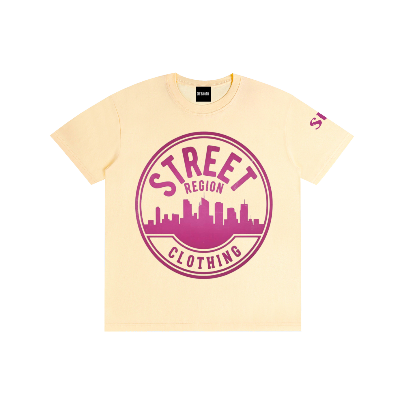 Street Region Clothing Pink Wave GRAPHIC T-Shirt
