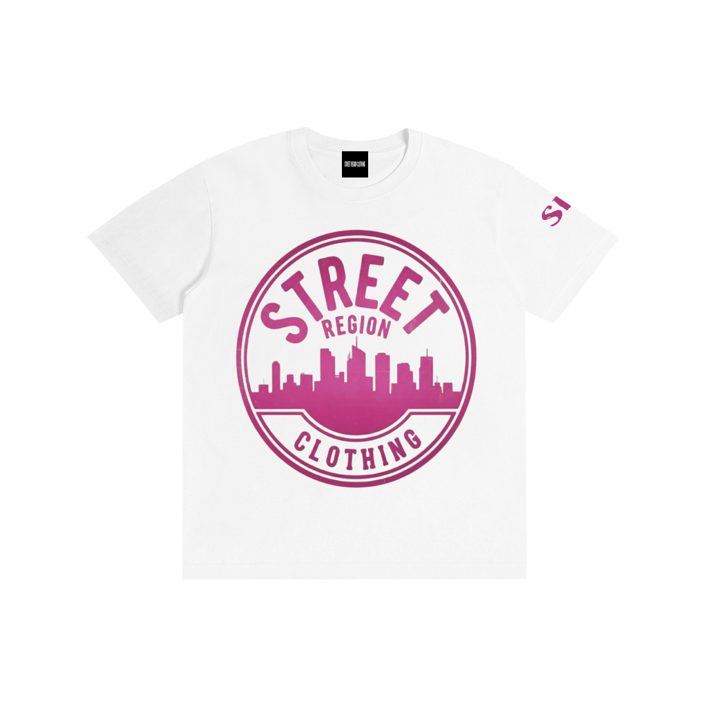 Street Region Clothing Pink Wave GRAPHIC T-Shirt