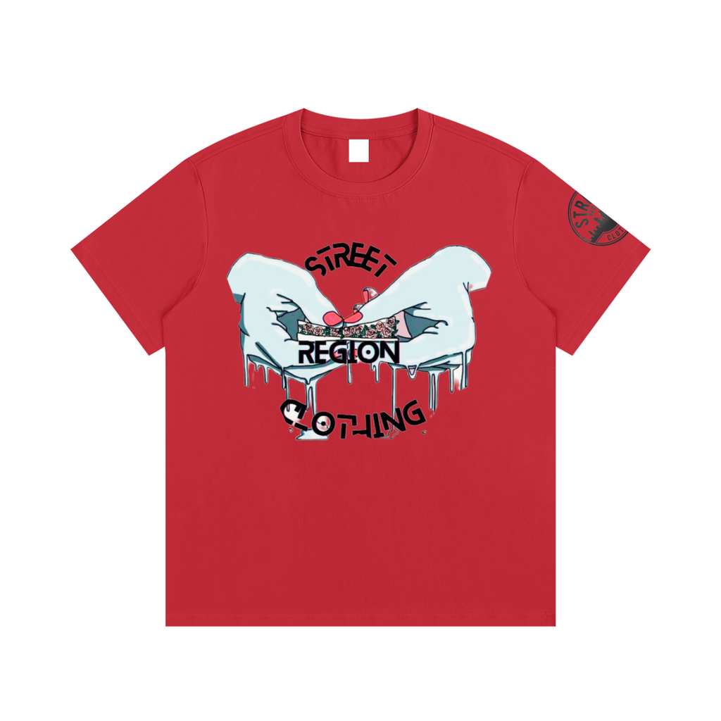 Street Region Clothing Rose Roll  T-Shirts