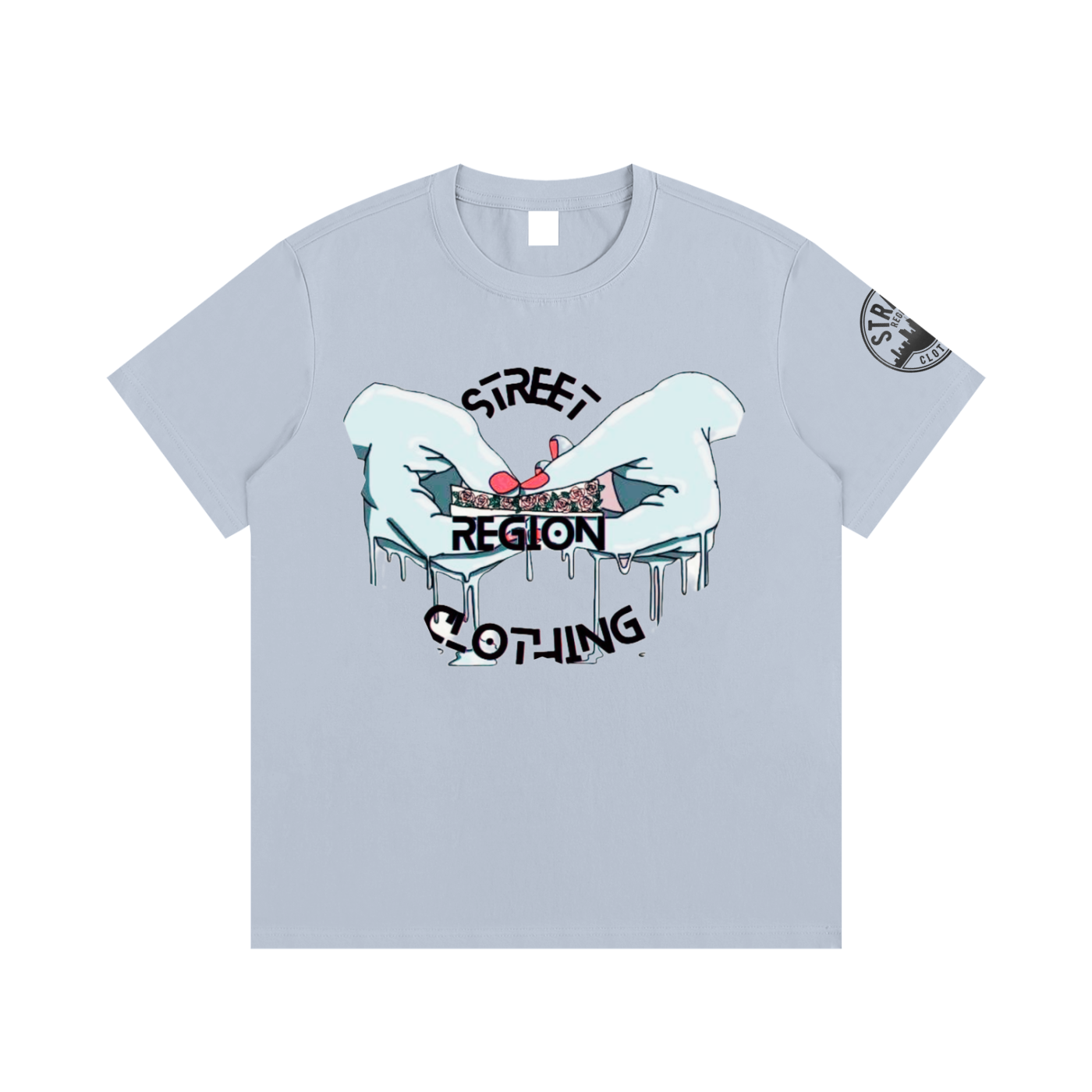Street Region Clothing Rose Roll  T-Shirts