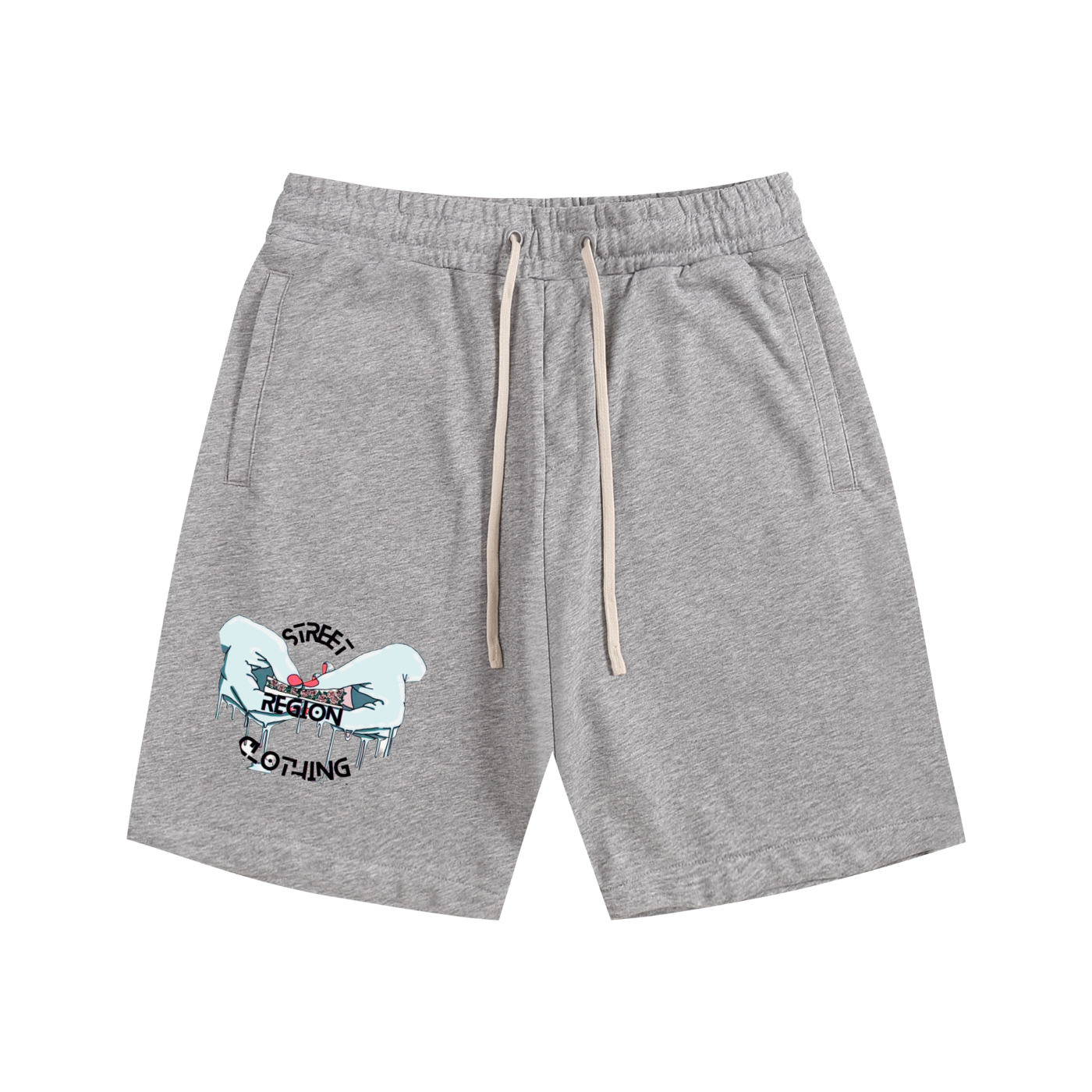 Street Region Clothing Rose Roll Shorts