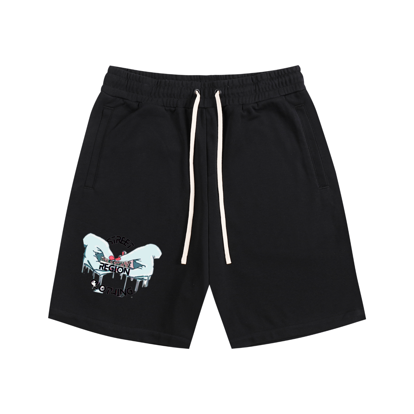 Street Region Clothing Rose Roll Shorts