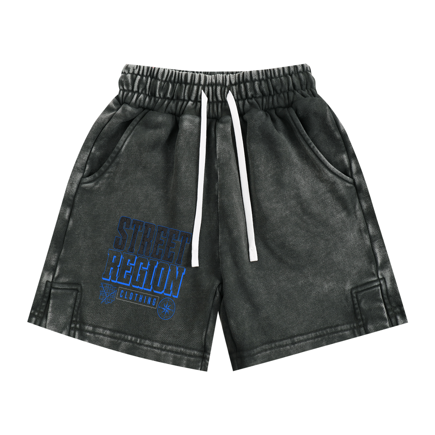 Street Region Clothing Snow Washed Kids' Shorts