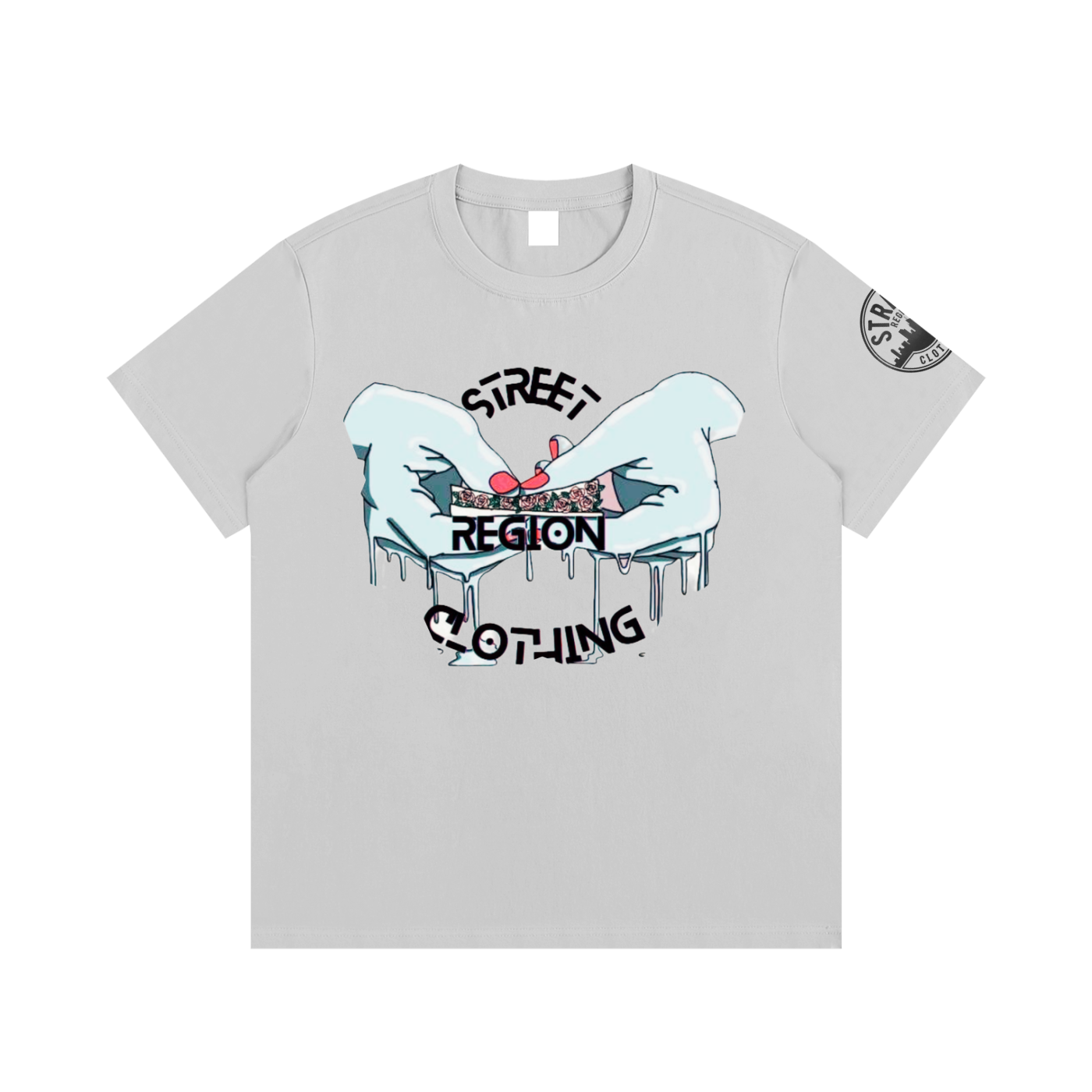 Street Region Clothing Rose Roll  T-Shirts