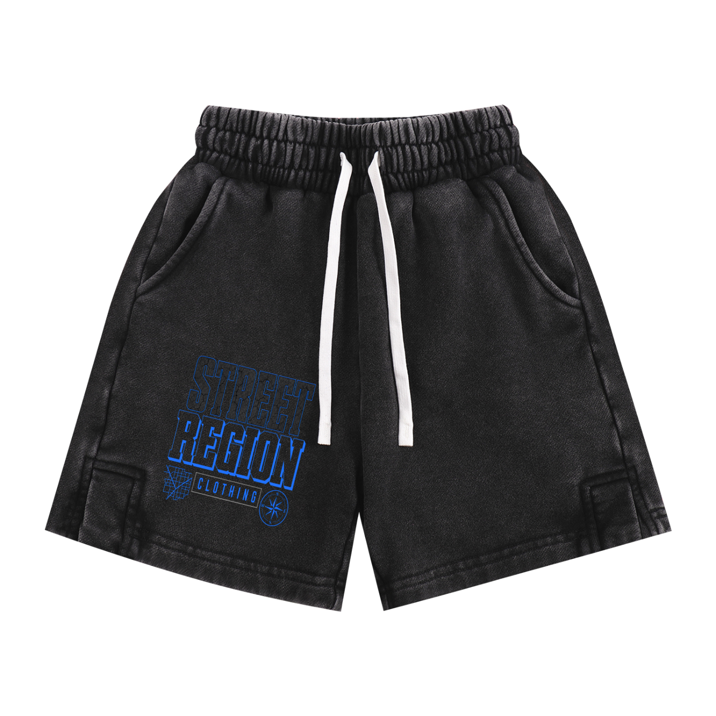Street Region Clothing Snow Washed Kids' Shorts