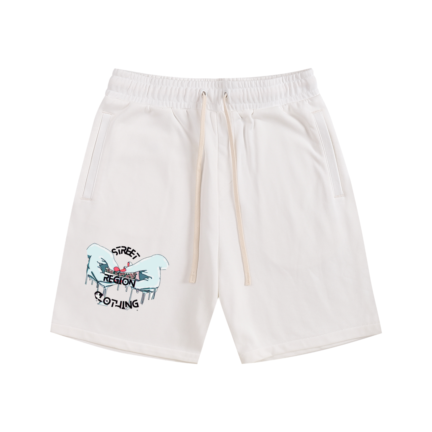 Street Region Clothing Rose Roll Shorts