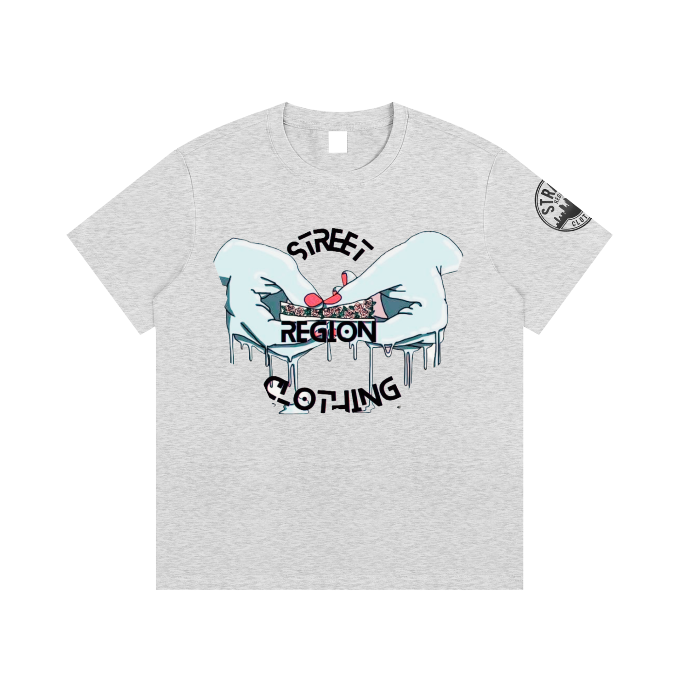 Street Region Clothing Rose Roll  T-Shirts