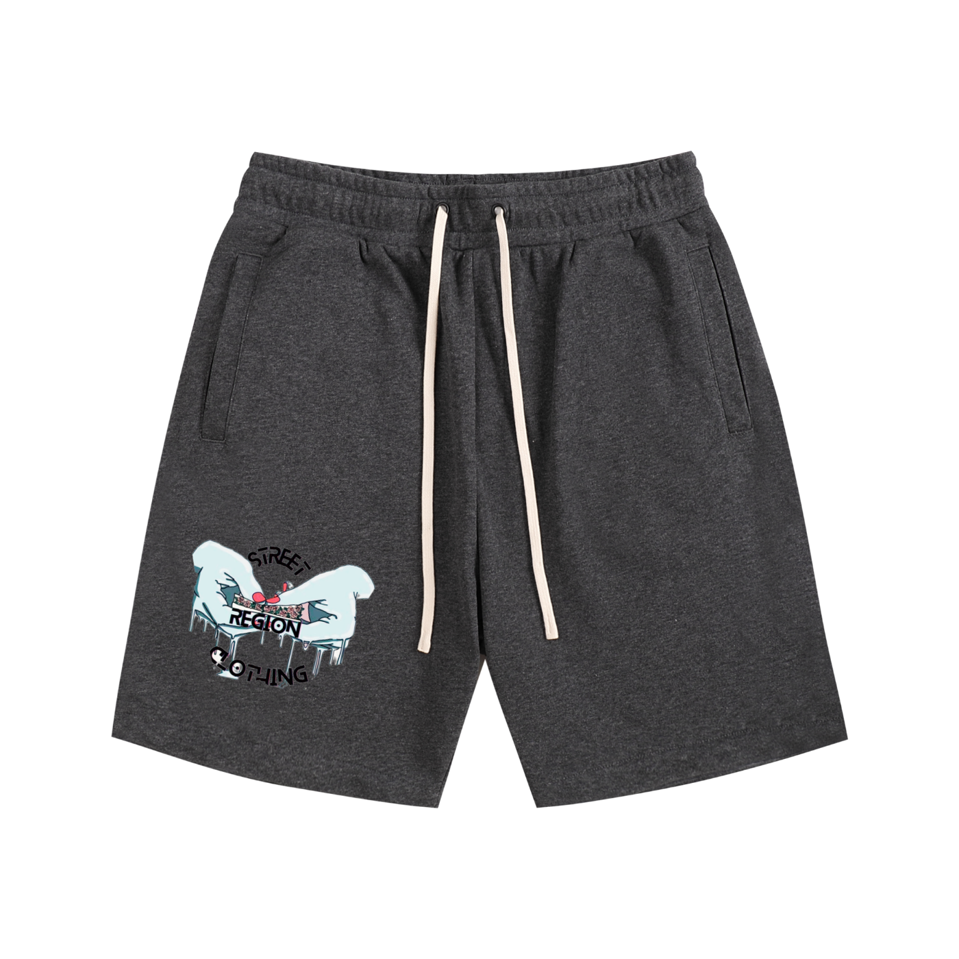 Street Region Clothing Rose Roll Shorts